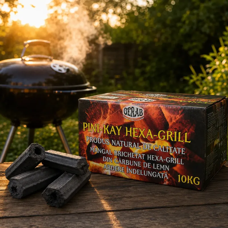 Mangal, brichete sau brichete hexagonale — când care?